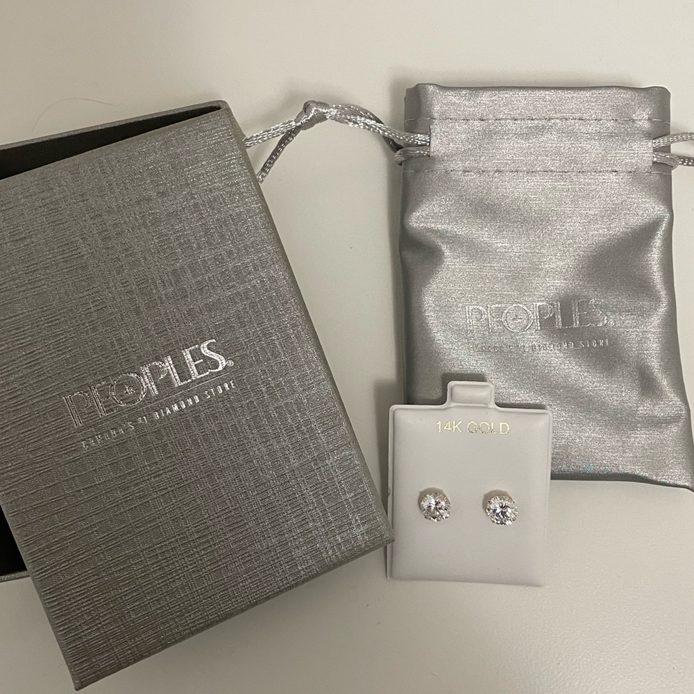 Brand new earrings from People’s Jewellers